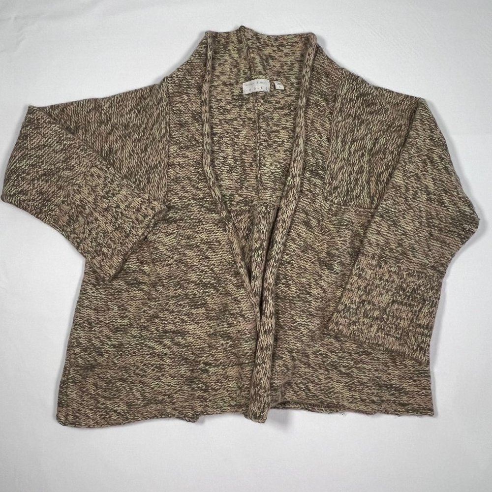 Kimchi & Blue Green Chunky Open Front Cardigan Size Large‎